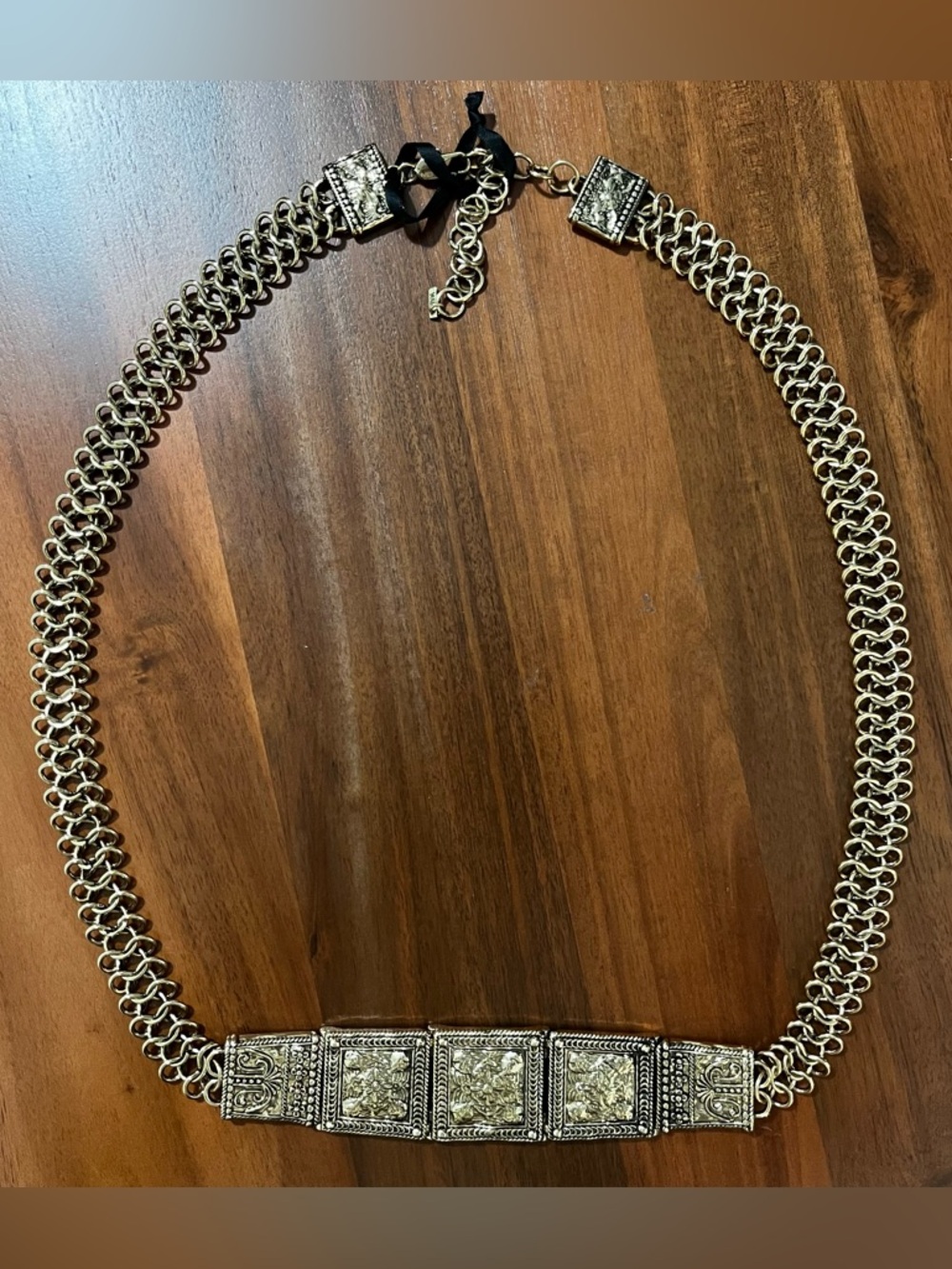 Zara Gold Chain Belt - Picture 9 of 15